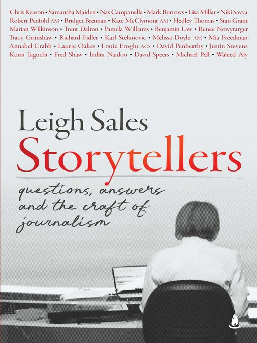 Title details for Storytellers by Leigh Sales - Available